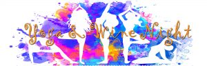 yoga and wine banner