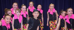 dance troupe at a recital