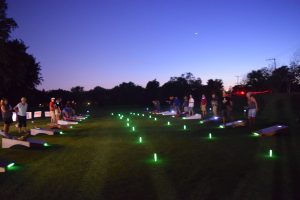 glow in the hole- bags event