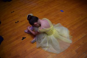 girl performing ballet