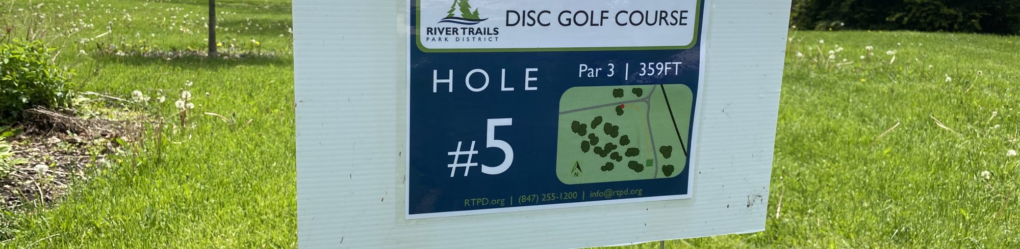disc golf hole #5