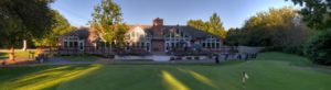 rob roy golf course club house at dusk