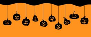 halloween graphic of pumpkins