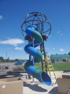 proposed playground equipment for burning bush park