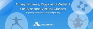 group fitness, yoga and wefitu onsite and virtual classes available