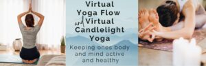candelight yoga and yoga flow live and virtual