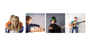various youth programs (magic, guitar, chess)