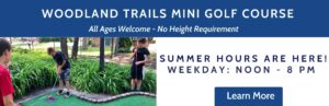 kids playing mini-golf