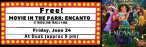 movie in the park info